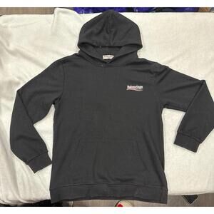 Balenciaga black Campaign hoodie